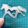 Tier Pferd Giraffe Dekoration Metall Stanzformen Schablone für DIY Scrapbooking Fotoalbum Prägepapier Karten Basteln Stanzteile