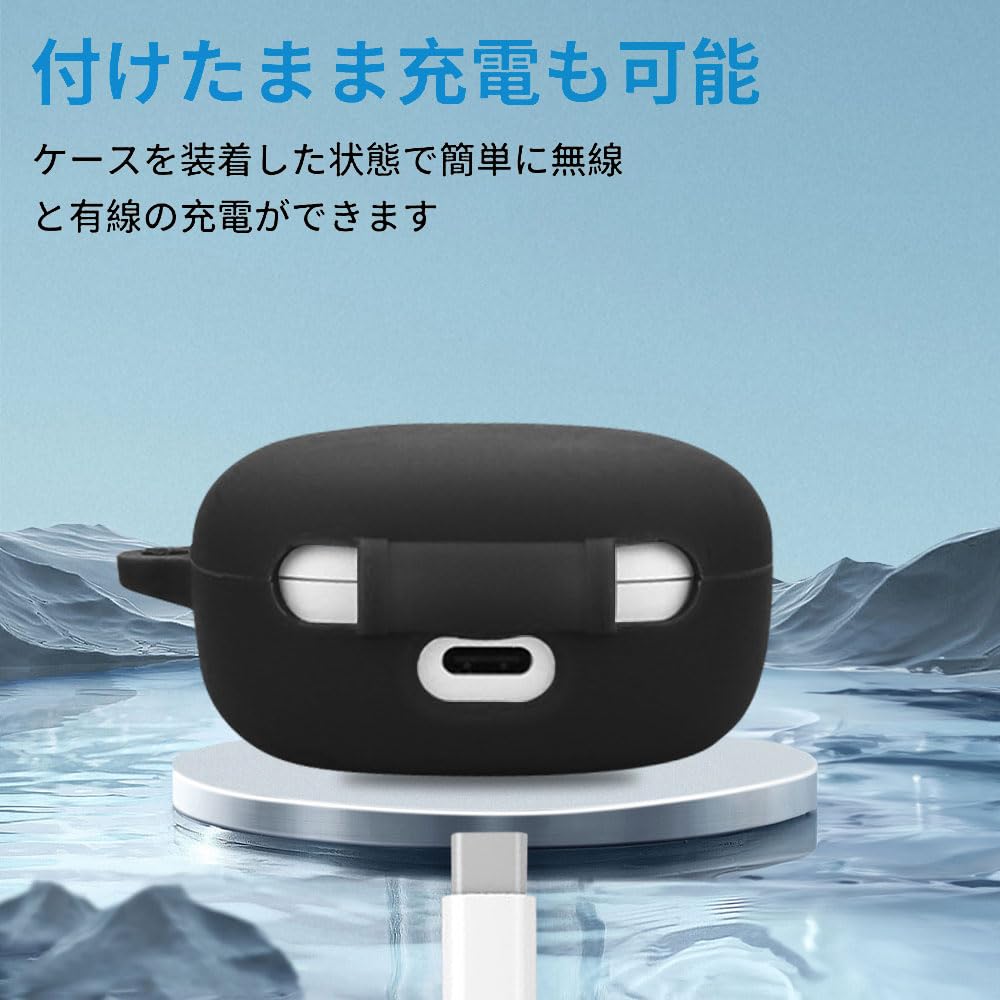 For Xiaomi Redmi buds 6 Play Wireless Earbuds Case and Soft Silica Gel with Sport Cool Shock Soft Case Drop Protection [HVUYAL] Lightweight,