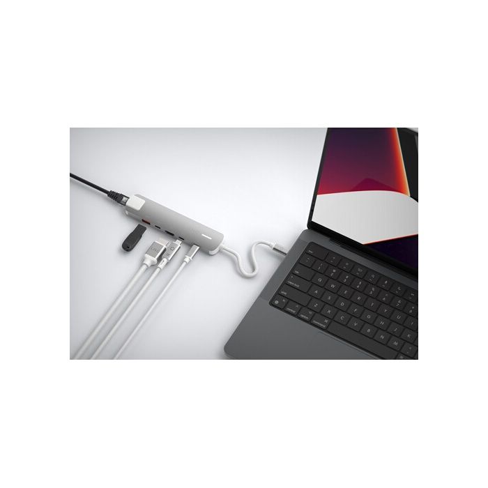 Autres accessoires informatiques Lnq Hub USB-C Multiports 6 en 1 Pro 140W