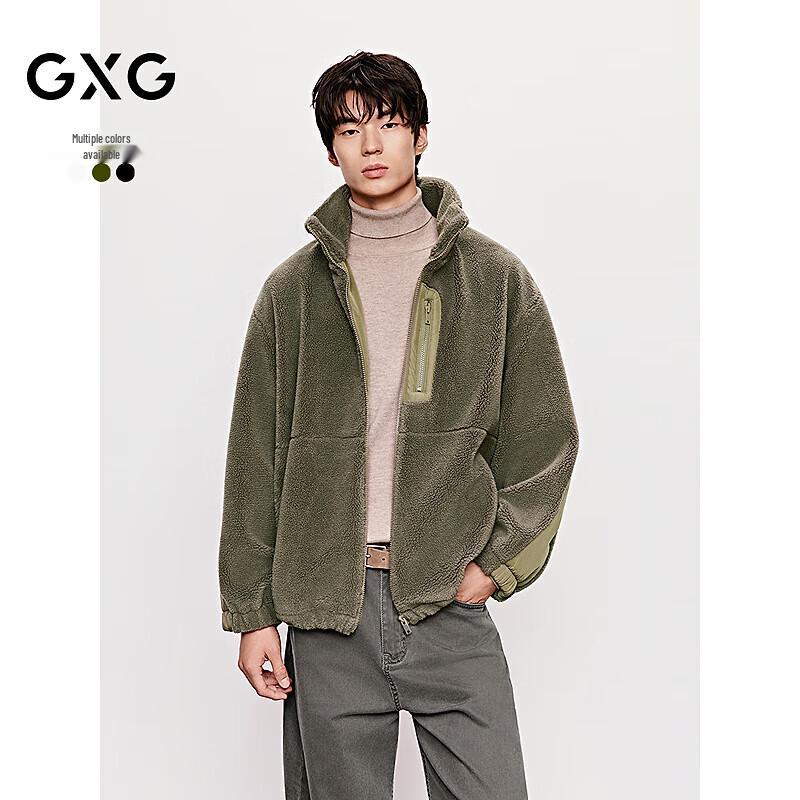

GXG Men s Faux Lambswool Warm Jacket