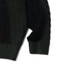 CRITIC Wormhole Spray Cable Knit Black