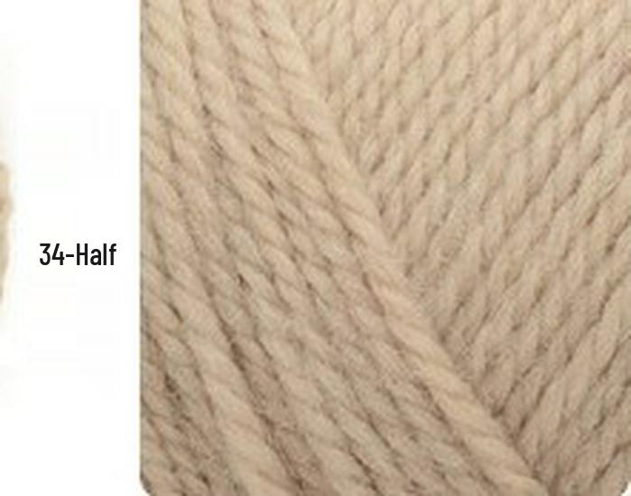 Alpaca Wool Medium-thick Yarn for Hand-knitted Men's and Women's Multi-color Hats, Scarves, and Coats.