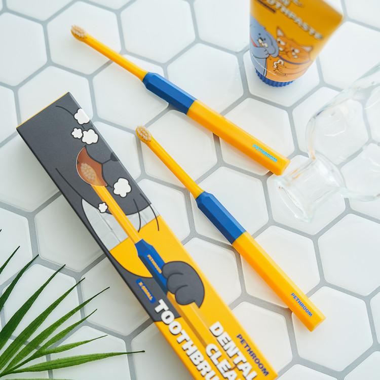 Dental Clean Toothbrush XS (3EA) Dog Cat Exclusive Ultra-small Ultra-fine Bristles Toothbrush Bad Breath Tartar Removal