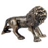 Cast iron lion figurine decorative lion symbol of power and might
