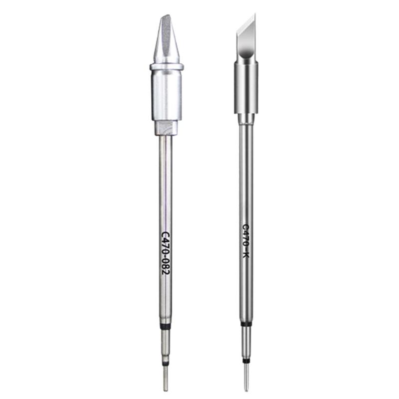 Premium Copper Soldering Iron Tip Rapid Heat Transfer Build In Durability Cores For Long Lastingly Welding Applications