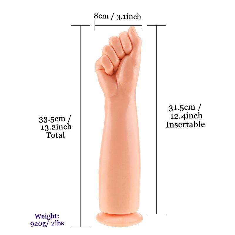 Mano artificiale Spina anale per le donne Dilatatore del culo vaginale Uomini Ano Espansore Grandi dildo Masturbatore femminile Giocattoli del sesso Adulti