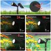Led Solar Spotlight 7 Color Changing 180 Degree Adjustable Outdoor Garden Landscape Decorative Light