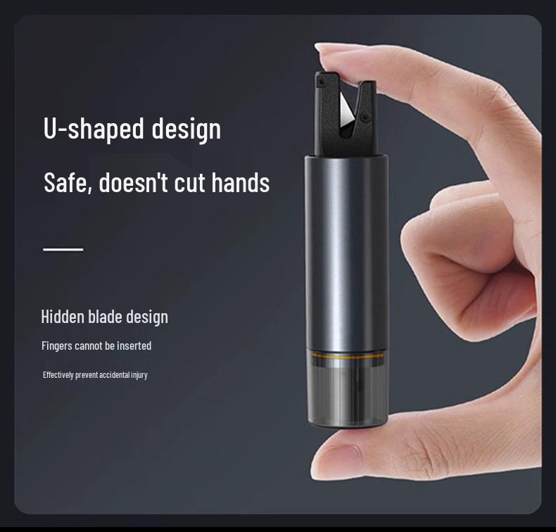 Car Safety Hammer with Window Breaker & Cutter - Multifunctional Lifesaving Tool