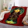 1pc Lord of the Rings Blanket Lightweight Flannel Throw For Sofa, Bed, Travel, Livingroom, Office, Couch, Chair, And Bed