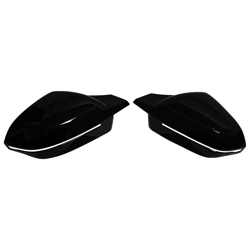 Side Wing Rearview Mirror Cover Cap for BMW 7 I7 I5 5 Series G60 G61 G68 G70 G90 2025-2025 M3 Carbon /Black High Quality Types