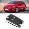 2 Buttons Foldable Remote Key Fob Case Cover Replacement Fits for Opel Vauxhall Astra