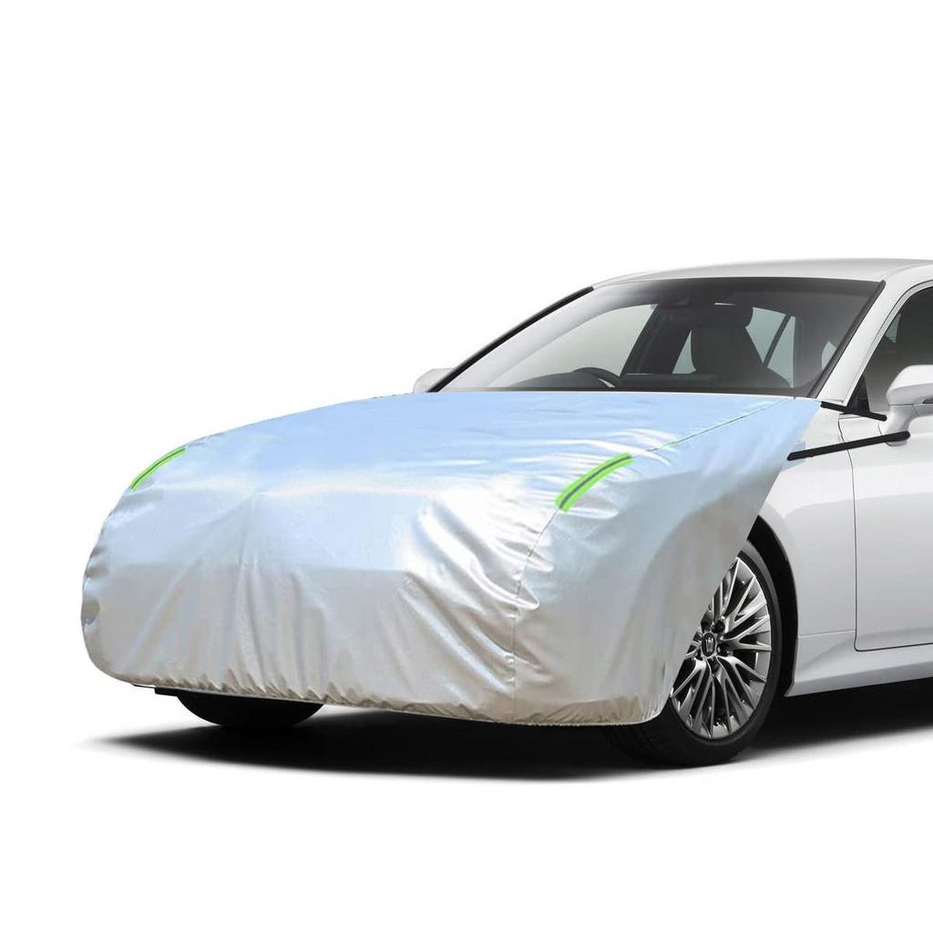 Linfen PT-M Car Hood Protective Cover, Brushed Lining, Thick and Sturdy, Front, Fire Resistant,