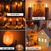 KLY LED Night Light Bulbs, C7 Shatterproof Replacement Led Bulb for String Light, E12 Base Salt Lamp Bulbs, 0.6W Equivalent To 7W, Warm White 2200K,
