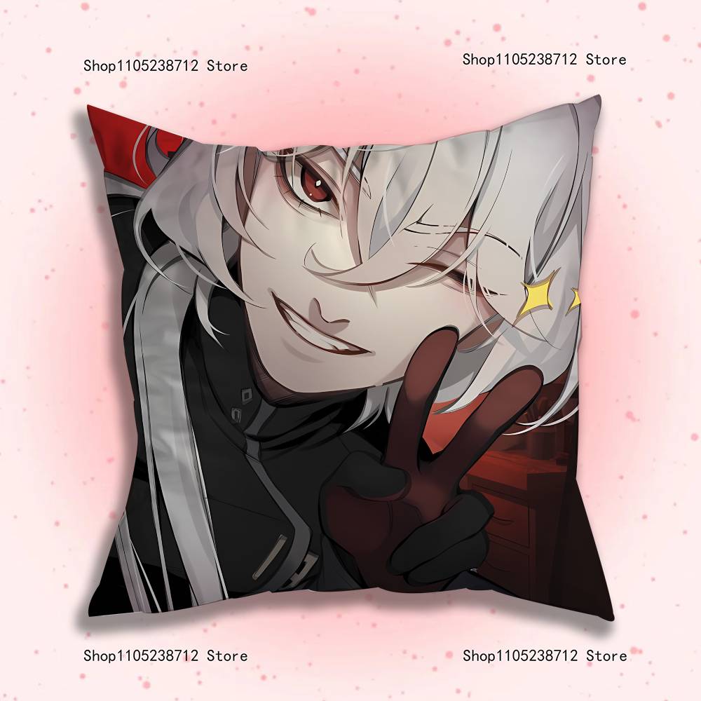 Game D-Date With Death M-Mangas Pillowcase Cushion Plush Boys Girls Cartoon Anime Kawaii Decoration Kids Birthday Cute Gifts
