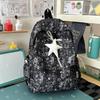 Schoolbag star schoolbag women's new large capacity cute high school student lightweight ins backpack simple student backpack
