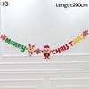Christmas Decorations Christmas Hanging Flag Xmas New Year Party Decoration Supplies Kawaii Felt Xmas Banner Hanging Navidad