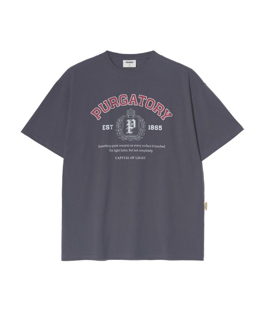 PEACE MAKER Furgatory Crown Short Sleeve T-Shirt (Black)