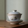 Ceramic Gaiwan Cute Cat Porcelain Tureen 160ml