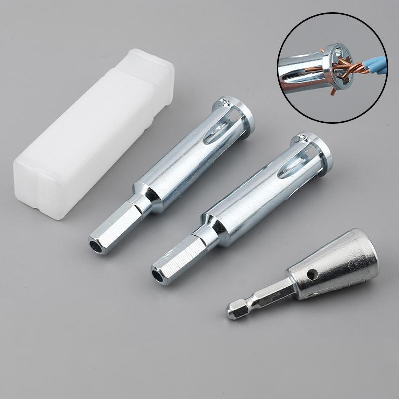 1Pc Wire Twisting Tools Quickly Twister Electrician Artifact For Power Drill Drivers Twisted Connector Cable Device Multi-Tool