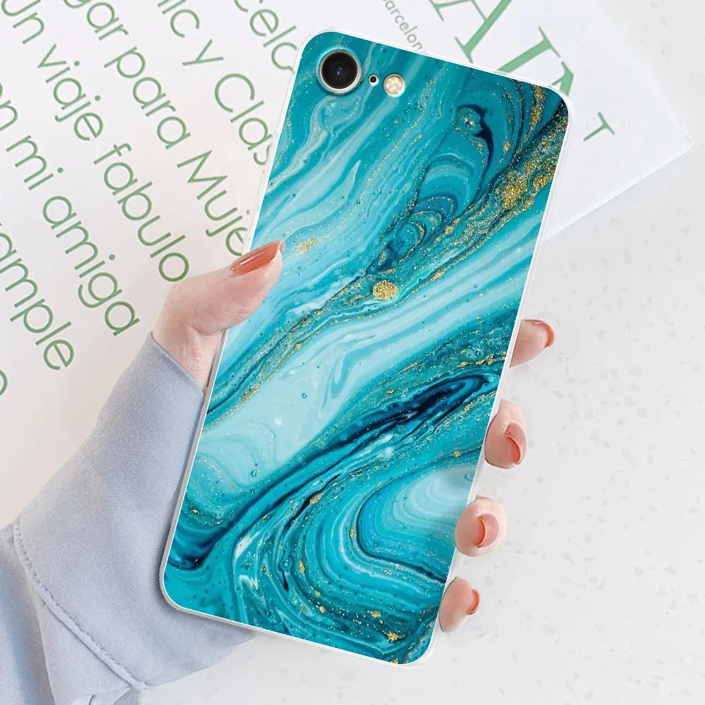 For iPhone SE 2020 Case For iPhone SE 2020 Transparent Silicone Soft TPU Fundas Phone Case For Apple iPhone SE 2020 Cover Bumper iPhone SE 2020