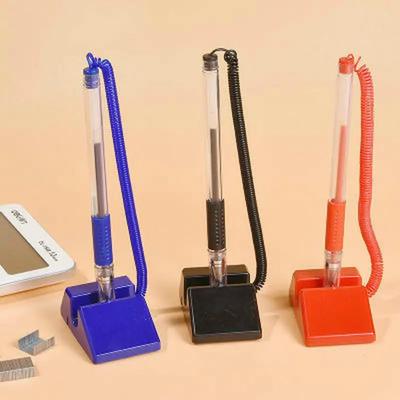 1Pc Schreibtisch Halter Feste Gel Stift 0,5mm Zähler Werbung Unterschrift Büro Schule Schreibwaren Tisch