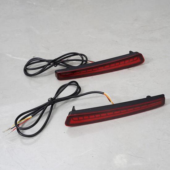 Rear Bumper Reflector Tail Light Assembly For Toyota Corolla 2020-2022 2023 2024