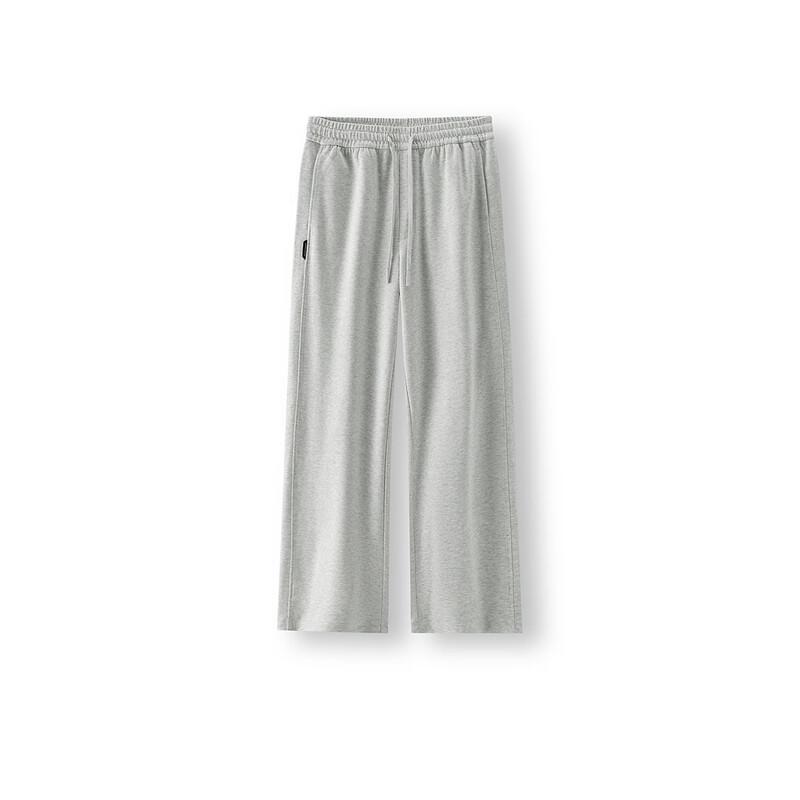 Semir Unisex Loose Straight-Leg Knit Casual Pants