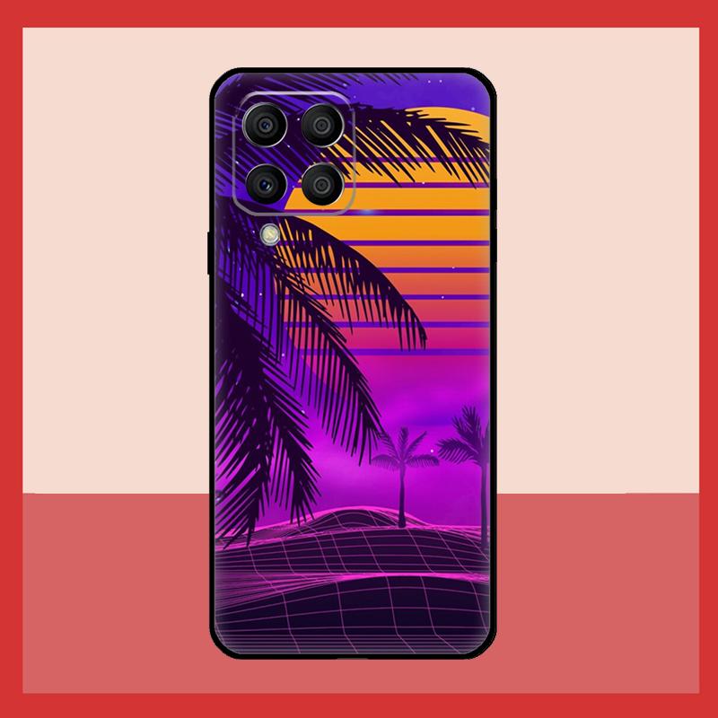 

Synthwave Retro 80s Neon Case For Samsung Galaxy M31 M21 M13 M33 M53 M15 M35 M55 M16 M36 M56 M12 M32 M52 M14 M34 M54 Samsung M53