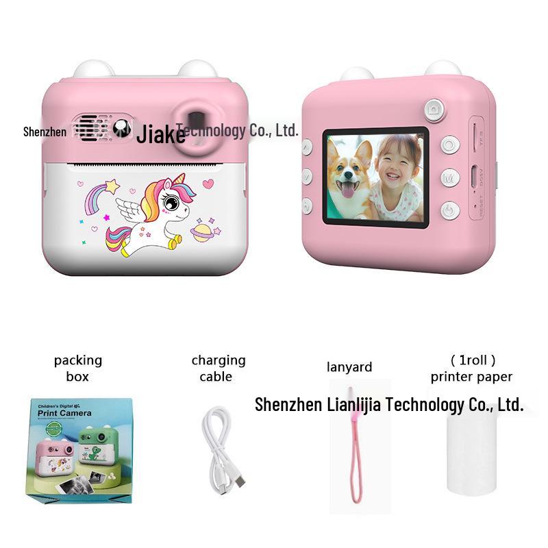 High-Definition Instant Mini Camera for Kids with Thermal Printing