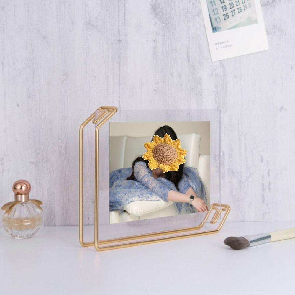 Creative Picture Frame Double-sided DIY Display Frame Nordic Style Photo Frame Stand  Shop