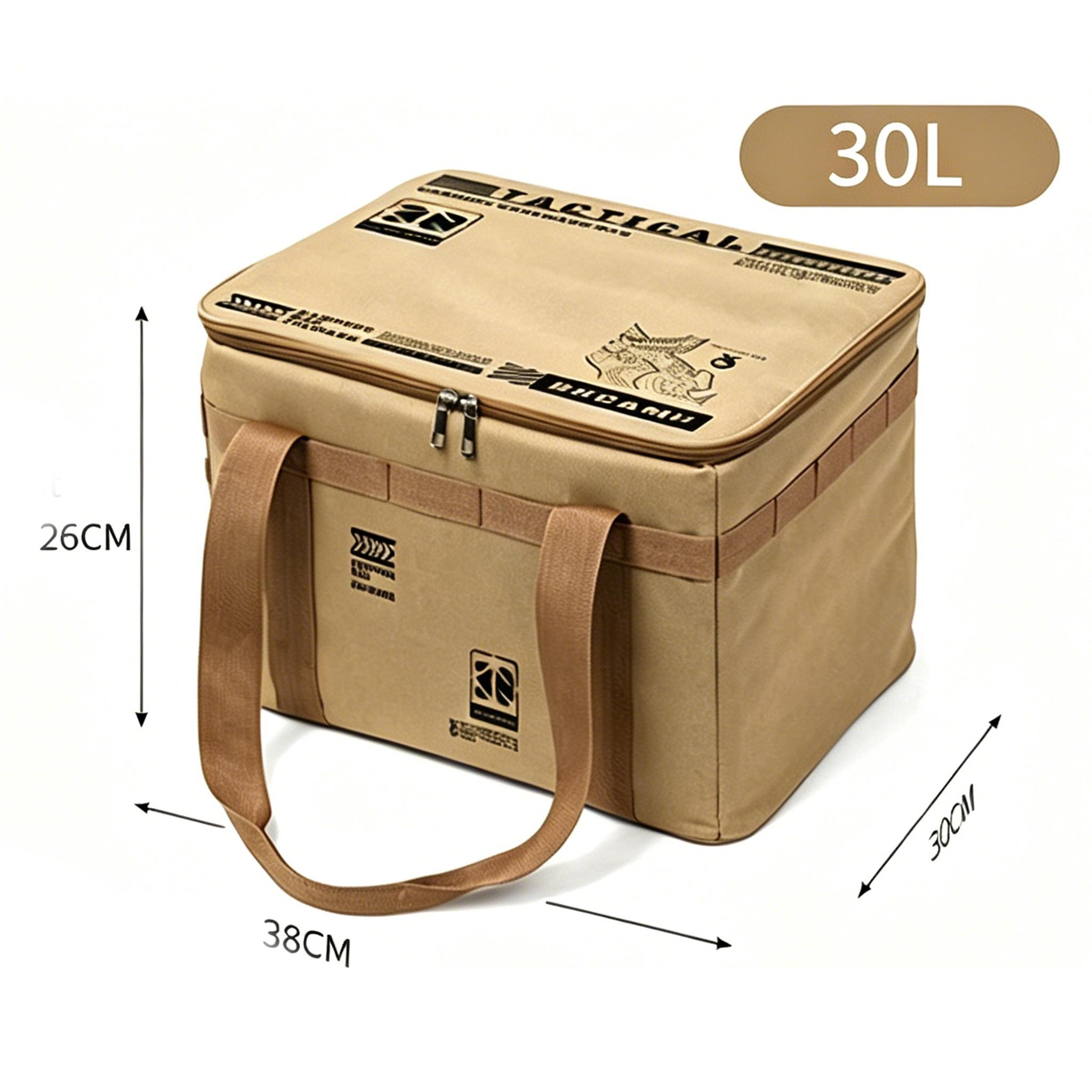 

Outdoor camping multifunctional large capacity storage box S хаки