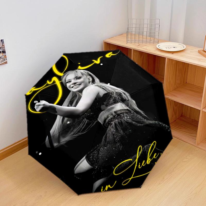 

1pc Ayliva pattern Umbrella Portable Folding Umbrella Iron Frame Hole Bone Structure Outdoor Home Umbrella разноцветный
