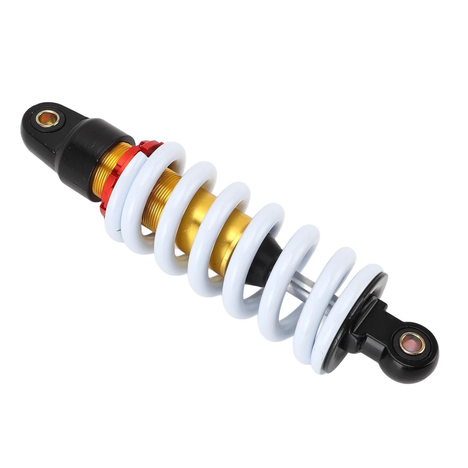 

Shock Absorber 250mm Hole Distance 12mm Diameter Spring Aluminum Alloy Adjustable Damping for Motorcycle ATV Quad Dirt