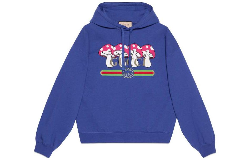 

GUCCI Jersey Hooded Sweatshirt 721427-XJFWB-4413 S