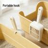 Adjustable Cross-Border Plastic Cat Litter Scoop for Tofu Litter