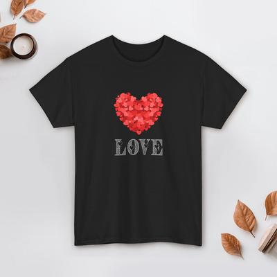 Minimalist Love T-and Kids Tshirt, Positive Graphic Tee, Everyday Style