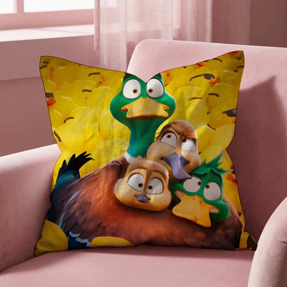 Migration Cushion Cover Multi-Scene Pillow Cover for Home & Car - Reversible, Soft & Durable for Daily Use
