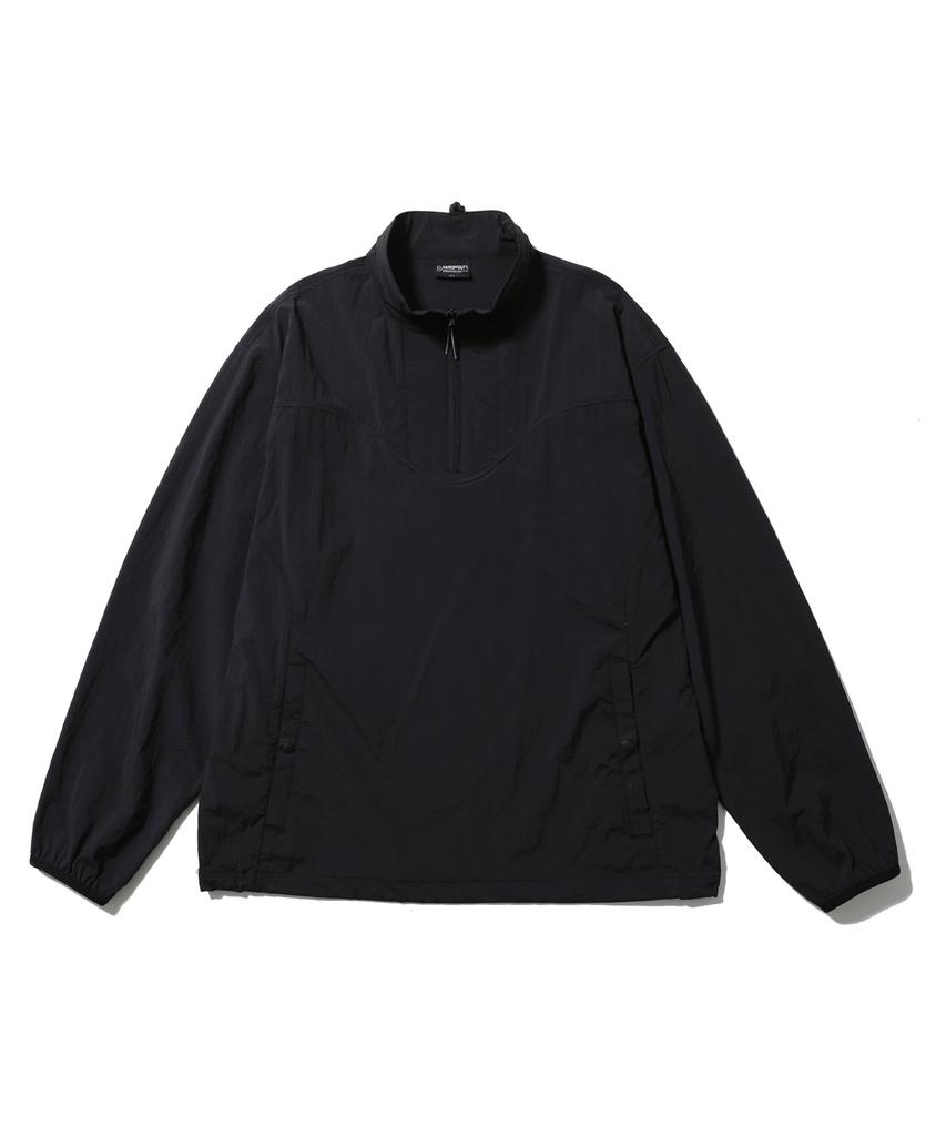 HAVEOFFDUTY Lightweight Half Zip Shirt (Black)