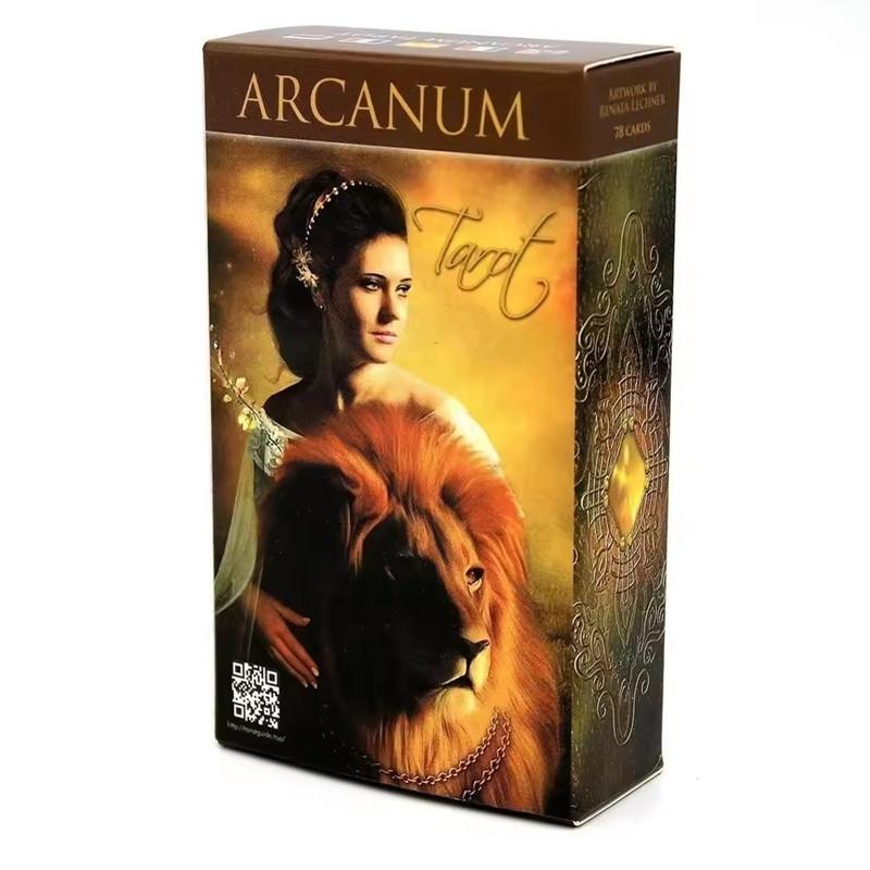 Arcanum Tarotkarten, ein 78er-Deck, Orakel, englische Visionen, Wahrsagerei, Edition, Brettspiele