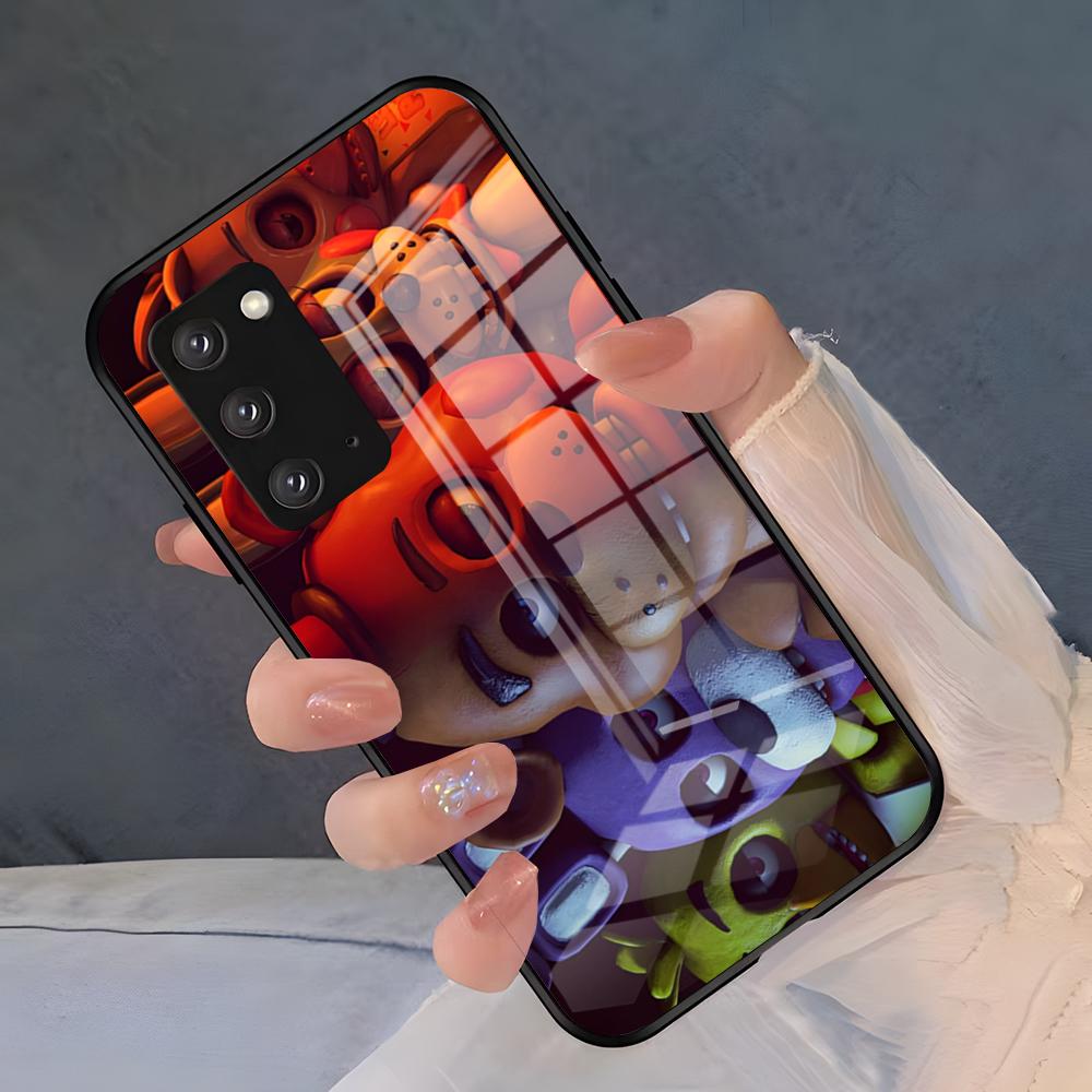 Θήκη Τηλεφώνου Παιχνιδιού Five Nights At Freddys Για Samsung A25 A13 A33 5G A54 A36 A35 A56 A52 A14 Αντικραδασμικό Γυάλινο Κάλυμμα
