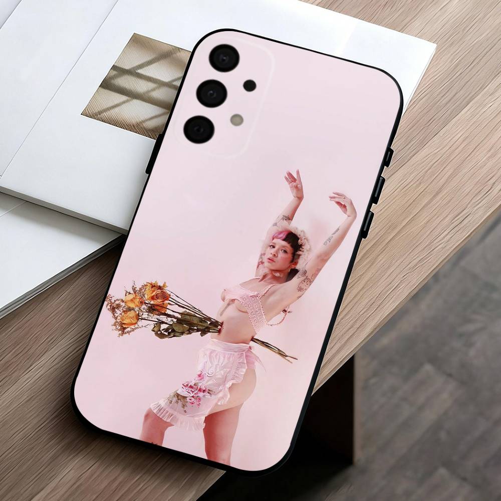 

Singer M-M-Melanie Portals M-Martinez Phone Case For Samsung Galaxy A73,A72,A71,A70,A53,A52,A51,Others Soft Black Cover Samsung a22 4g