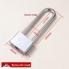 Du Ao 50mm Verlengde Beugel Hangslot