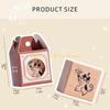 KX4B Cats Series Stamp Scrapbooking Decorative Stamp Rubber Stamp Animal Stamp for Crafts
