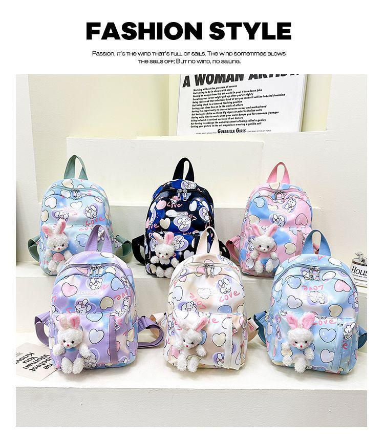 Adorable Large-Capacity Cartoon Kindergarten Backpack for Kids