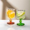 Colored Diamond Wine Glass, Ins High Value Household French Goblet, Champagne Glassware,Wine Glass Drinkware