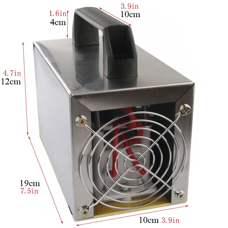 220V Ozone Generator 24g/h Portable Ozonizer Air Water Purifier Sterilizer Treatment Ozone Addition To Formaldehyde