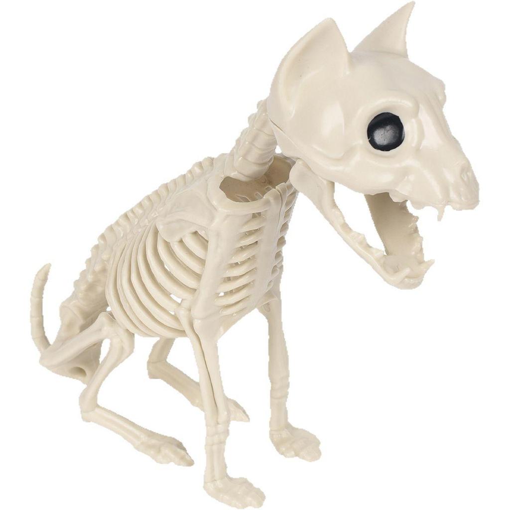 Halloween Dog Skeleton Man Decoration 90/165cm - Horror Prank for Haunted House or Escape Room
