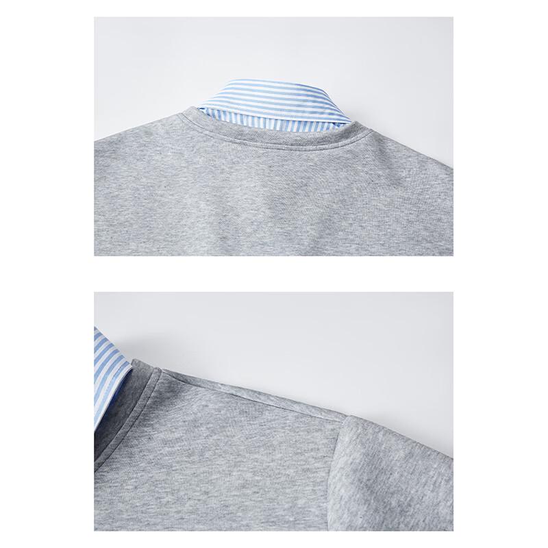 Snoopy Men's Fake Two-Piece Collar T-Shirt