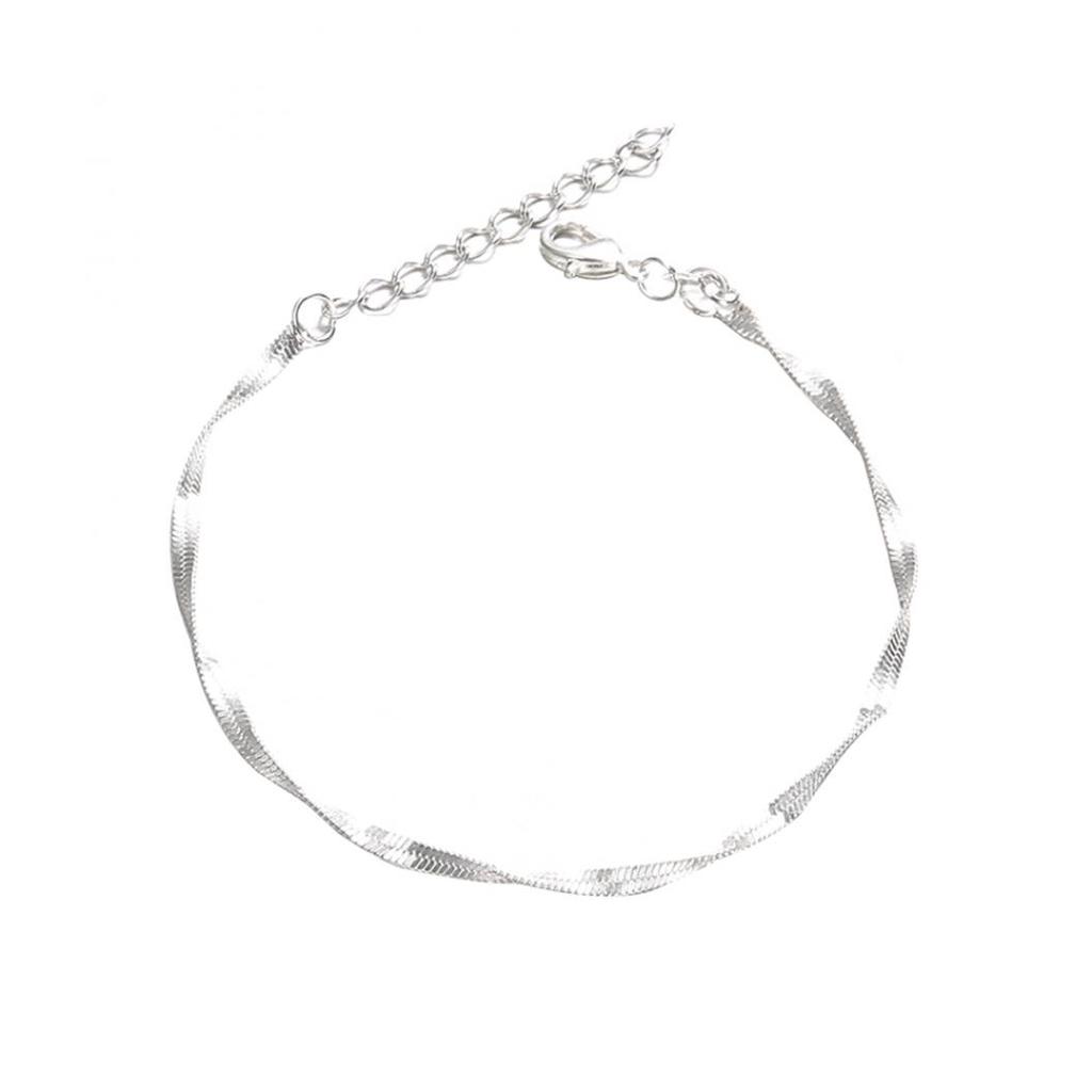 Användbar Boho Kvinnor Slim Ankel Kedja Fot Armband Anklet Barfota Sandal Strandsmycken