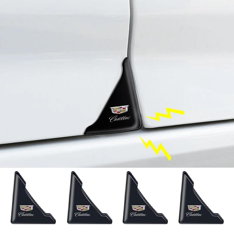 2Pcs Car Door Corner Anti-collision Protection Sticker for Cadillac ATS BLS CT4 CT6 CTS ESCALADE STS XLR XT4 XT5 XTS SLS